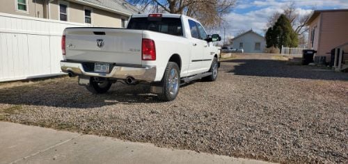 Truck Hardware Gatorback Gunmetal Plate Mud Flaps - Rear Pair - Fits 2009-2018 RAM 1500 & 2010-2018 RAM 2500/3500 customer photo