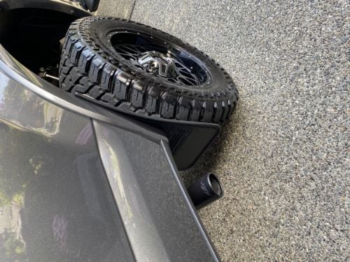 Truck Hardware Gatorback 12"x23" Black Plate Cut Mud Flaps customer photo