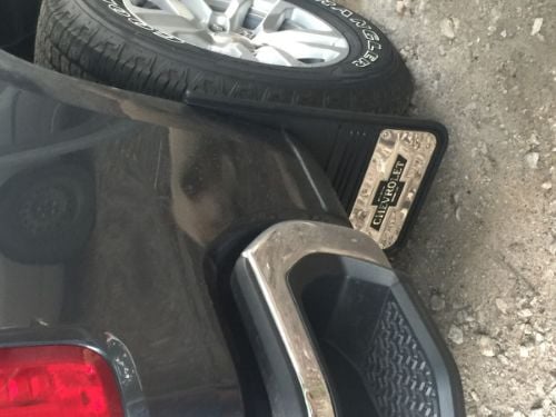 Truck Hardware Gatorback Classic Bowtie Mud Flaps - Set of 4 - Fits 2019-2026 Chevy Silverado 1500 customer photo