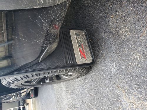 Truck Hardware Gatorback 12"x23" Z71 Mud Flaps customer photo