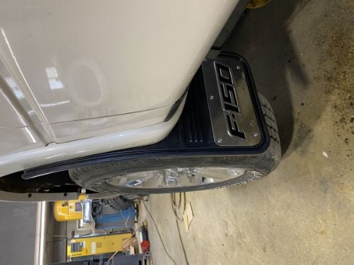 Truck Hardware Gatorback 12"x23" F-150 Cut Mud Flaps customer photo
