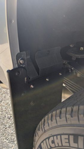 Truck Hardware Gatorback 12"x23" Gunmetal Bowtie Mud Flaps customer photo
