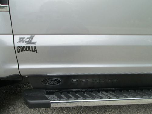 Truck Hardware Step Bar Fillers - Anodized Aluminum - Super Duty Logo - Fits 2017-2026 Ford F-250/350 Crew Cab customer photo