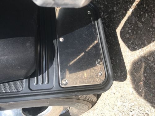 Truck Hardware Gatorback Stainless Plate Mud Flaps - Front Pair - Fits 2020-2026 Chevy Silverado 2500/3500HD customer photo