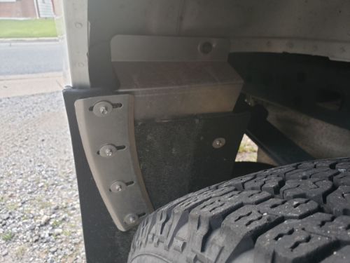 Truck Hardware Gatorback Mud Flap Brackets - Rear - 2015-2020 Ford F-150 customer photo