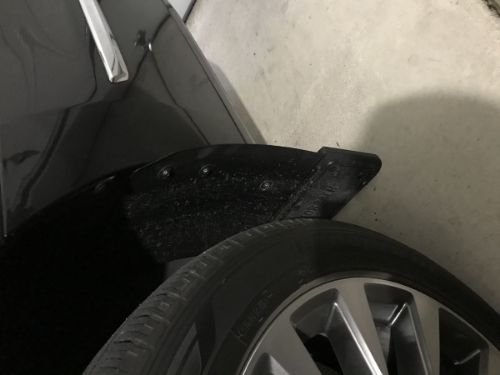 Truck Hardware Gatorback Black Plate Mud Flaps - Rear - 2018-2021 Lincoln Navigator customer photo