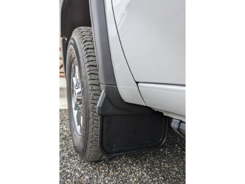 Truck Hardware Gatorback Black Plate Mud Flaps & Caps - Set of 4 - Fits 2020-2026 GMC Sierra 2500/3500HD customer photo