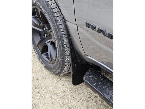 Truck Hardware Gatorback Black Plate Mud Flaps - Set of 4 - Fits 2019-2026 RAM 1500 customer photo