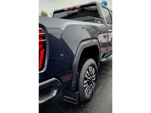 Truck Hardware Gatorback Black Wrap Denali Mud Flaps - Set of 4 - Fits 2020-2026 GMC Sierra 2500/3500HD customer photo