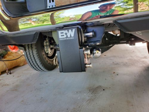 B&W 2" Tow & Stow - 3" Drop - Black - Dual Ball - 2" & 2 5/16" Balls customer photo