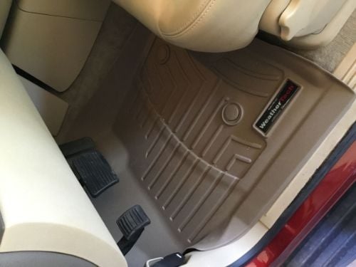 WeatherTech FloorLiners - Front & Rear - Tan customer photo