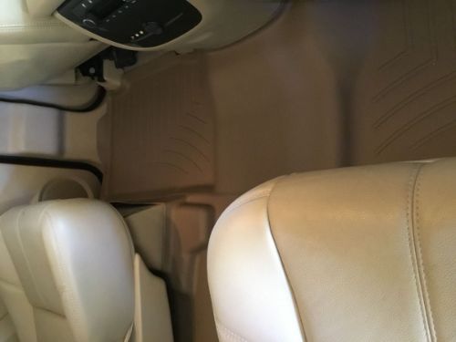 WeatherTech FloorLiners - Front & Rear w/Center Aisle - Tan customer photo