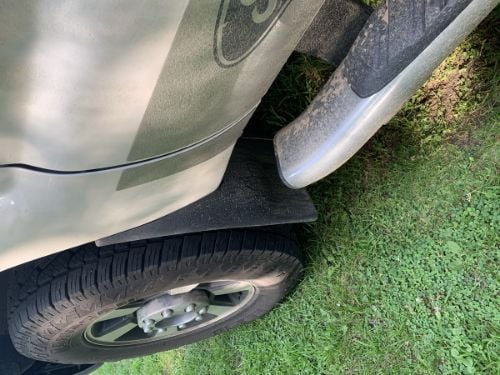 WeatherTech No-Drill Mud Flaps - Front & Rear Set customer photo