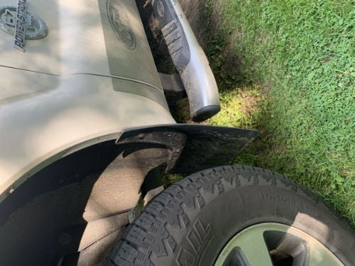 WeatherTech No-Drill Mud Flaps - Front & Rear Set customer photo