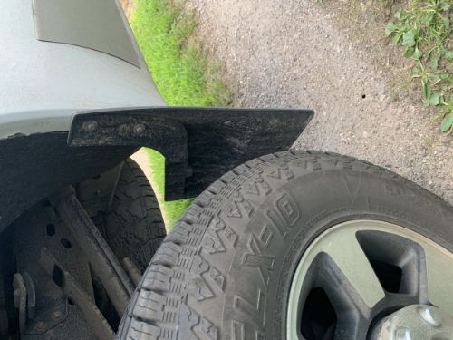 WeatherTech No-Drill Mud Flaps - Front & Rear Set customer photo