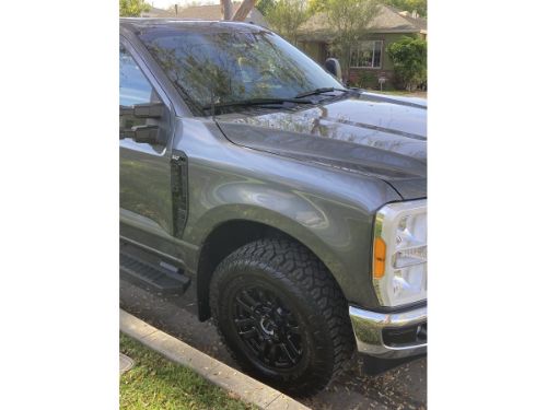 Truck Hardware Gatorback Black Plate Mud Flaps - Front Pair - Fits 2023-2026 Ford F-250/F-350 customer photo