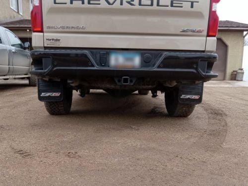 Truck Hardware Gatorback Black Wrap ZR2 Mud Flaps - Set of 4 - 2022-2026 Chevy Silverado 1500 ZR2/Bison customer photo