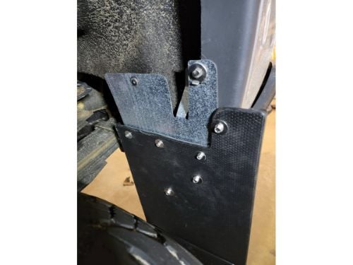 Truck Hardware Gatorback Black GMC Mud Flaps - Set of 4 - Fits 2014-2018 GMC Sierra 1500 & 2015-2019 2500/3500HD customer photo