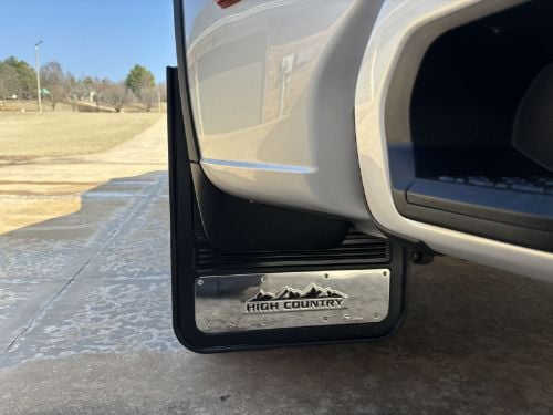 Truck Hardware Gatorback High Country Dually Mud Flaps - Set of 4 - Fits 2020-2026 Chevy Silverado 3500HD customer photo