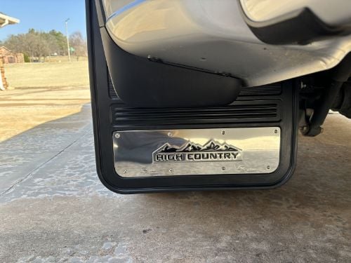 Truck Hardware Gatorback High Country Dually Mud Flaps - Set of 4 - Fits 2020-2026 Chevy Silverado 3500HD customer photo