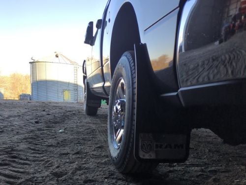 Truck Hardware Gatorback RAM Horizontal Mud Flaps - Set of 4 - Fits 2019-2026 RAM 2500/3500 customer photo