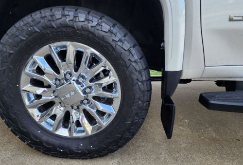 Truck Hardware Gatorback American Flag Mud Flaps - Set of 4 - Fits 2020-2026 GMC Sierra 2500/3500HD customer photo