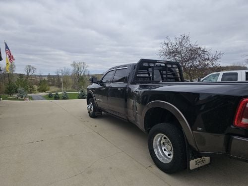Truck Hardware Gatorback Laramie Longhorn Mud Flaps - Front Pair