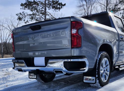Truck Hardware Gatorback Z71 Mud Flaps - Rear Pair - Fits 2019-2026 Chevy Silverado 1500 customer photo