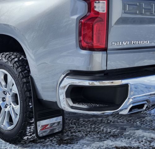 Truck Hardware Gatorback Z71 Mud Flaps - Rear Pair - Fits 2019-2026 Chevy Silverado 1500 customer photo