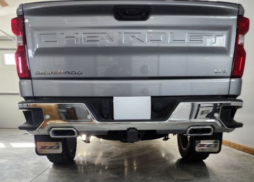 Truck Hardware Gatorback Z71 Mud Flaps - Rear Pair - Fits 2019-2026 Chevy Silverado 1500 customer photo