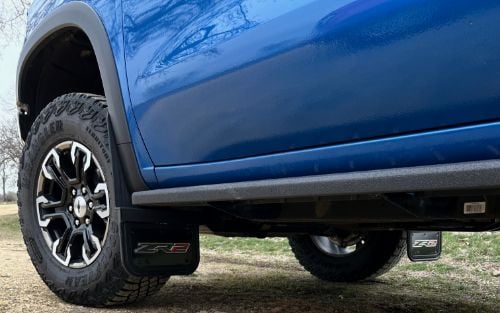 Truck Hardware Gatorback Black Wrap ZR2 Offset Mud Flaps - Set of 4 - Fits 2022-2026 Chevy Silverado 1500 ZR2 customer photo