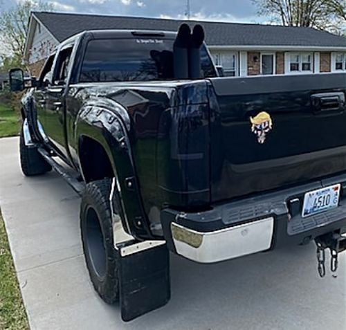 Truck Hardware Gatorback Rubber Mud Flaps - 14" Wide - Stainless Steel Brackets customer photo