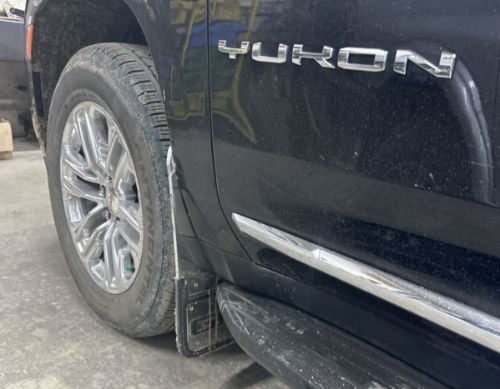 Truck Hardware Gatorback Black GMC Mud Flaps - Set of 4 - 2021-2026 GMC Yukon customer photo