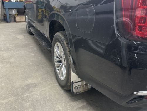 Truck Hardware Gatorback Black GMC Mud Flaps - Set of 4 - 2021-2026 GMC Yukon customer photo