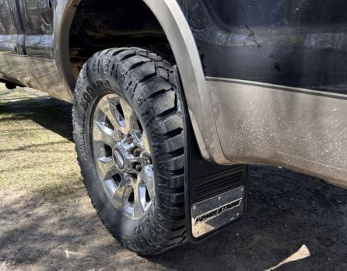 Truck Hardware Gatorback Power Stroke Mud Flaps - Set of 4 - Fits 1999-2016 Ford F-250/F-350 customer photo