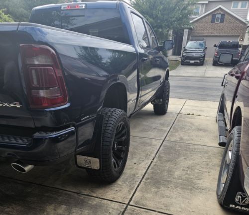 Truck Hardware Gatorback RAM Head Mud Flaps - Set of 4 - Fits 2019-2026 RAM 1500 customer photo
