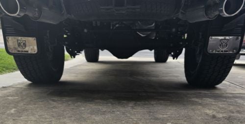 Truck Hardware Gatorback RAM Head Mud Flaps - Set of 4 - Fits 2019-2026 RAM 1500 customer photo