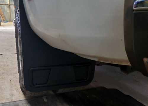 Truck Hardware Gatorback Rubber Dually Mud Flaps - Set of 4 - Fits 2015-2019 Silverado/Sierra 3500HD customer photo
