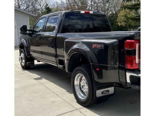Truck Hardware Gatorback Blue Ford Oval Dually Mud Flaps - Set of 4 - Fits 2023-2026 Ford F-350 customer photo