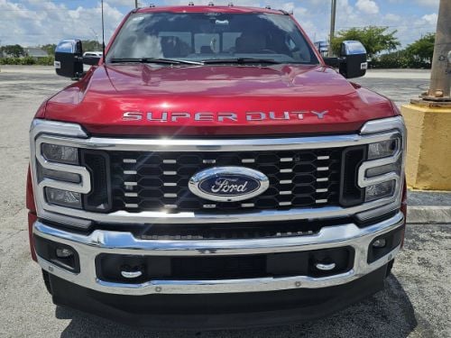 Putco Ford Lettering - Ford Super Duty Hood Lettering (Stainless Steel) customer photo