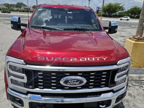Putco Ford Lettering - Ford Super Duty Hood Lettering (Stainless Steel) customer photo