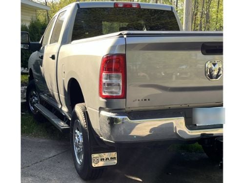 Truck Hardware Gatorback RAM Horizontal Mud Flaps - Rear Pair