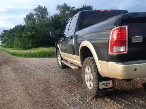 Truck Hardware Gatorback Longhorn RAM Mud Flaps - Set of 4 - Fits 2009-2018 RAM 1500 & 2010-2018 RAM 2500/3500 customer photo