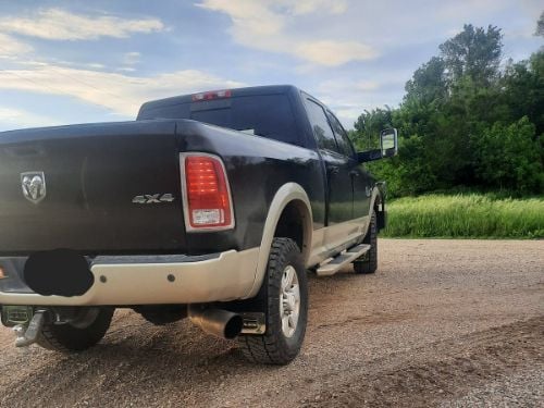 Truck Hardware Gatorback Longhorn RAM Mud Flaps - Rear Pair - Fits 2009-2018 RAM 1500 & 2010-2018 RAM 2500/3500 customer photo