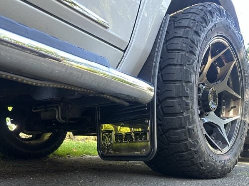 Truck Hardware Gatorback RAM Horizontal Dually Mud Flaps - Set of 4 - Fits 2010-2026 RAM 3500 customer photo