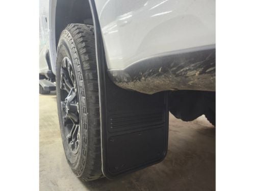 Truck Hardware Gatorback Black Plate Mud Flaps - Set of 4 - Fits 2023-2026 Ford F-250/F-350 customer photo