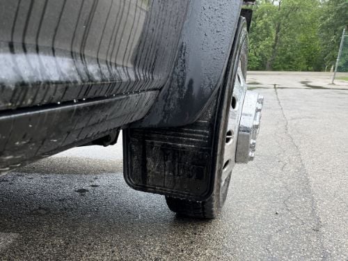 Truck Hardware Gatorback Gunmetal RAM Text Mud Flaps - Set of 4 - Fits 2009-2018 RAM 1500 & 2010-2018 RAM 2500/3500 customer photo