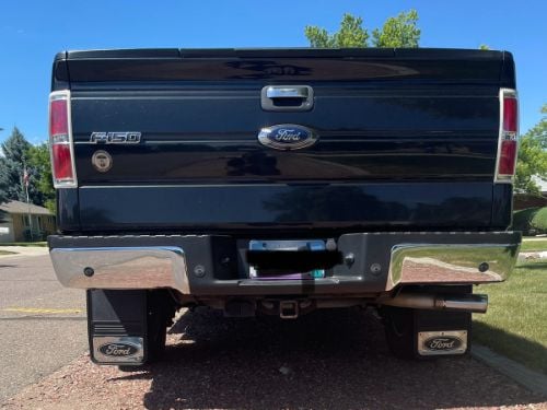Truck Hardware Gatorback Black Ford Oval Mud Flaps - Set of 4 - Fits 2017-2022 Ford F-250/F-350 customer photo