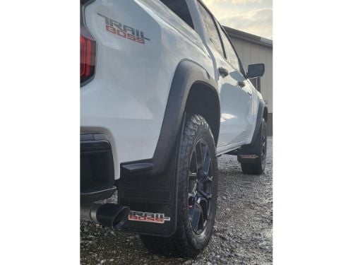 Truck Hardware Gatorback Black Wrap Trail Boss Mud Flaps - Set of 4 - 2023-2026 Chevy Colorado ZR2/Trail Boss customer photo