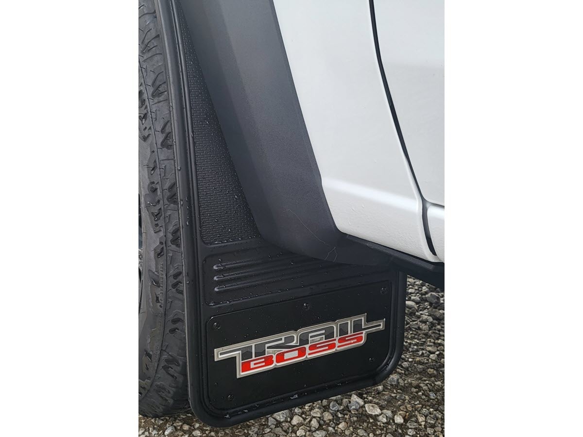 Truck Hardware Gatorback Black Wrap Trail Boss Mud Flaps - Set of